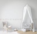 Tapet, non-woven tapet Kids Walls hvid, pink