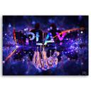 Canvasbillede, Neon spilkonsol gamer