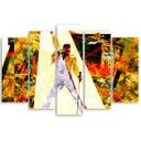 Lærredstryk 5 styk, Freddie Mercury