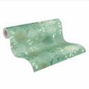 tapet blomster grøn hvid - tapet planter blade - tapet blomster