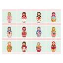 Azulejos Adhesivos Leffler - Matryoshka - Lote de 12