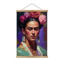 Póster de tela Treechild - Retrato de Frida Kahlo