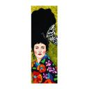 Póster de tela mujer con mariposa en el pelo - Hülya - Panorama