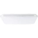 Wand- und Deckenleuchte Amelie, silber, weiß, 54 x 54 cm, Deckenlampe
