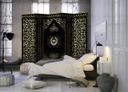 Skærm til rumdeling - Nattens magi, 3-delt