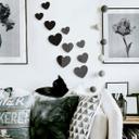 Juego de corazones acrílicos decorativos (10 piezas)