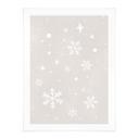 Póster de Navidad - Copos de nieve - Orara Studio