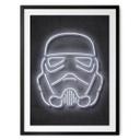 Plakat med stormtroopers hjelme - Mielu