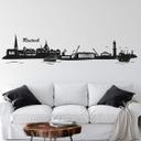 Sticker mural Skyline de Rostock 2