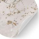 Elegante grenen Muursticker in Aziatische stijl - Ms Tiff - Rond