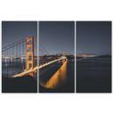 3 stykke lærredstryk, Golden Gate San Francisco