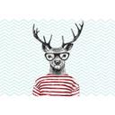 Architects Paper Papier peint photo Atelier 47 Modern Deer animal