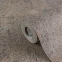 Ikke-vævet tapet i betonlook brun beige - gipsstruktur tapet mat 