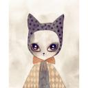 Fototapet Carnival Cat