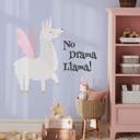Muursticker No Drama Llama