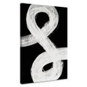 Lienzo 1X Estudio - Juego de luces en blanco y negro