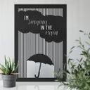 MDF - Decoración en madera Canto bajo la lluvia