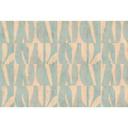 Abstrakt fototapet i aqua og beige - non-woven tapet med moderne mønster
