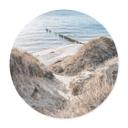 Póster Experiencia en la naturaleza en las pintorescas dunas del Mar Báltico - Redondo