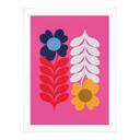 Plakat Collett - Retro Flowers