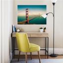 Zelfklevende Poster - City on the Bay