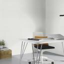 Almindeligt tapet, tekstureret fladetapet Bauhaus hvid