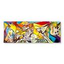Tableau sur verre Zamart - Hommage à Picasso - Chaos - Panorama
