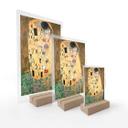 Klimt borddekoration - Kysset