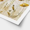 Póster Flores silvestres del prado a la luz del sol - Talen