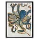 Póster SpaceFrog Designs - Pulpo dorado