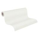 Papel pintado tejido-no tejido, pintable, blanco - papel pintado monocolor texturado autoadhesivo - papel pintado salón oficina