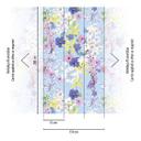 Papier peint Floral multicolore - Papier peint intissé Fleurs Plantes Livingwalls - mat et lisse
