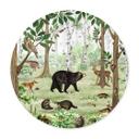 Póster Kikki Belle - Cuadro de búsqueda del bosque - Redondo