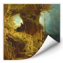 Zelfklevende Poster - Spitzweg - The Hermit