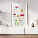 Póster Amapolas de colores - Disher