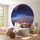 Tapet cirkel Galaxy - Aenami - vliesetapet/selvklæbende non-woven tapet