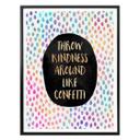 Plakat - Frederiksson - Kindness like confetti