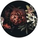Fototapet - Rundt Blomsterbuket - vliesetapet/selvklæbende non-woven tapet