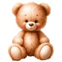 Wallsticker Lille bamse - Magnusson