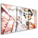 3-delt lærredstryk, Marilyn Monroe