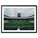 Plakat Eintracht Frankfurt - Stadion Tribunen
