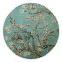 Billede af træ van Gogh - Mandelblomst - Rund