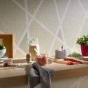 Erfurt Rauhfaser Vliesbehang - Romantisch Wit