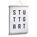 Póster - Tipografía Stuttgart