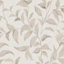 Papel pintado Hoja gris blanco - papel pintado no tejido floral - papel pintado salon dormitorio cocina