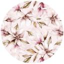Fototapet - Rundt UN Designs - Soft Magnolia - vliesetapet/selvklæbende non-woven tapet