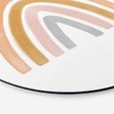 Tableau en alu-Dibond Nouveauprints - Arc-en-ciel - Rond