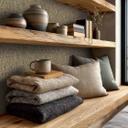 Ikke-vævet tapet Jan Studio Sense & Surface weave brown grey - Stud!o weave rattan black