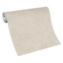 Non-woven tapet med betonmotiver, ensfarvet, taupe