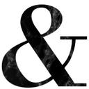 Wallsticker -  Black Marble Ampersand